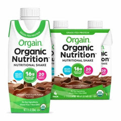 ORGAIN - Organic Protein Ready-to-Drink Chocolate 44FO ( Pack of 3)