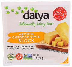 Daiya - Medium Cheddar Style Farmhouse Block, 7.1oz - PlantX US