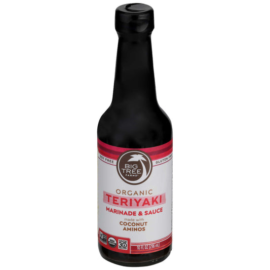 BIG TREE FARMS - Coconut Teriyaki Aminos Organic 10FO ( Pack of 6)