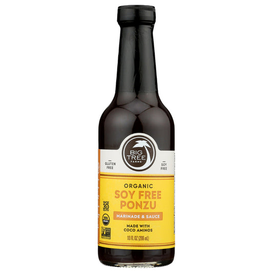 BIG TREE FARMS - Organic Soy Free Ponzu Marinade & Sauce 10FO ( Pack of 6)