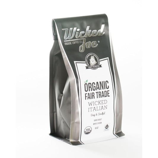 WICKED JOE COFF - French Whole Bean Coffee 12OZ ( Pack of 6)