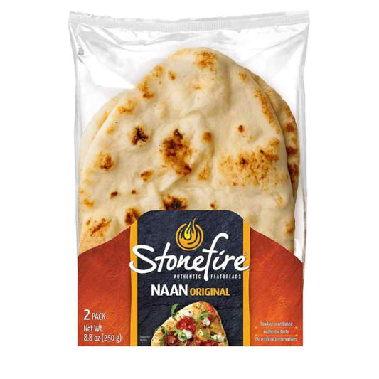 STONEFIRE - Bread Tandoori Naan India 8.8OZ ( Pack of 18)