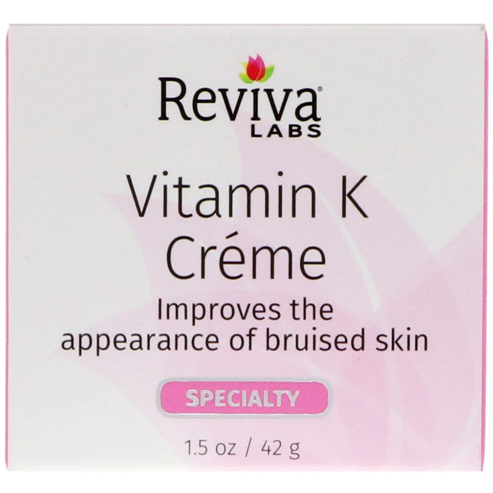 REVIVA - Vitamin K Creme 1.5OZ ( Pack of 1)