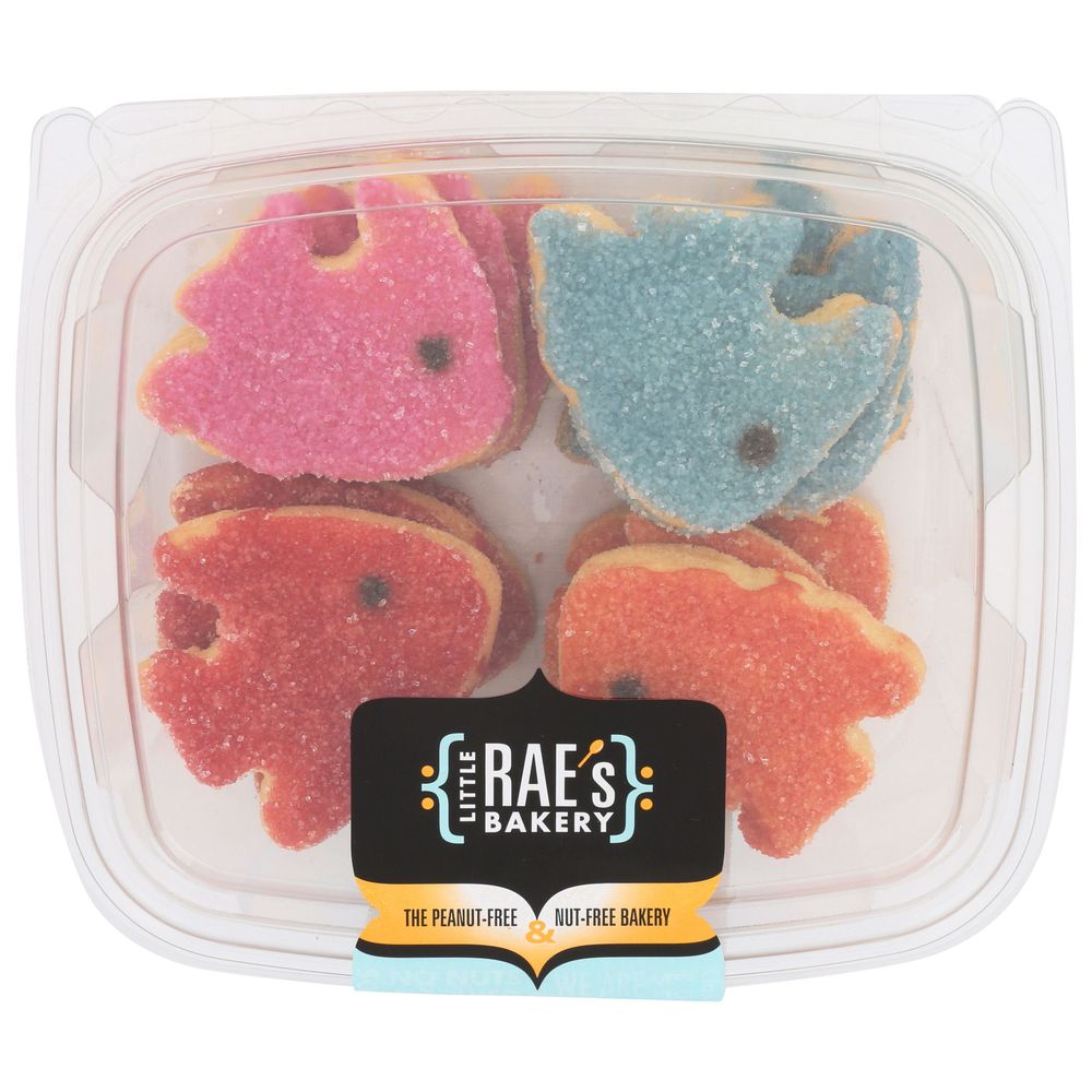 Little Raes Bakery - Fish Bowl Shortbread Cookies, 8.5 Oz - Pack of 12