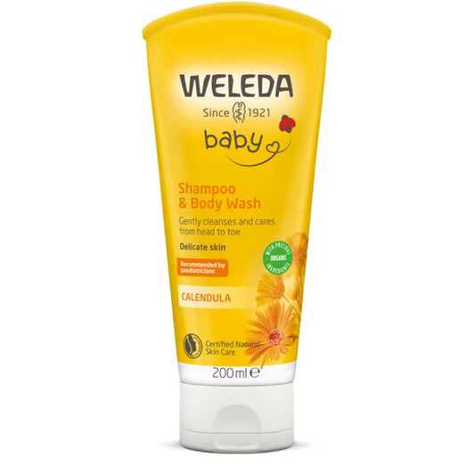 WELEDA - Baby Calendula Shampoo & Body Wash 6.8FO ( Pack of 1)