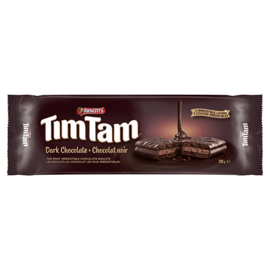 Arnotts - Timtam Dark Chocolate Cookies 7 OZ - (Pack of 12)