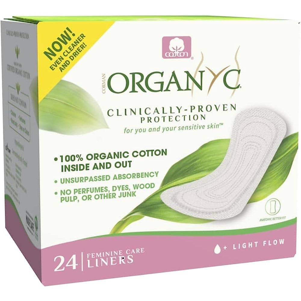 Organyc - Folded Panty Liner 24 PC - Pack of 1