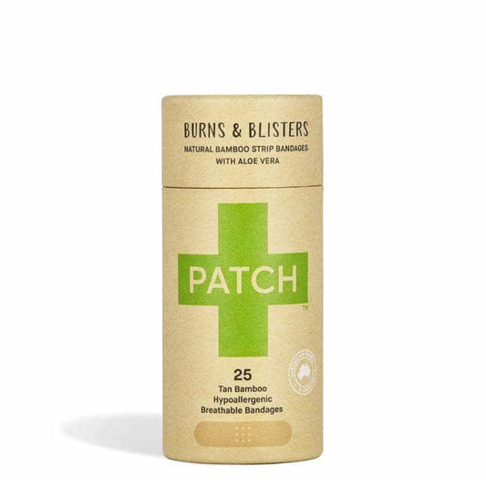 PATCH - Natural Aloe Vera Bamboo Strip Bandages 25PC ( Pack of 3)