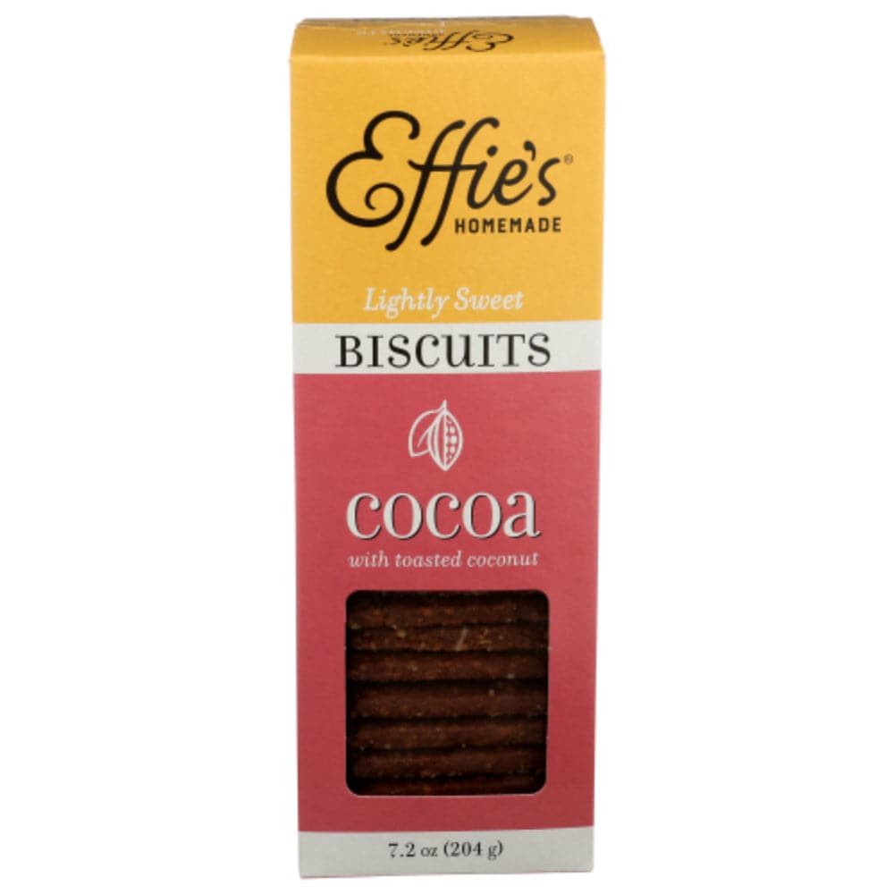 Effie's Homemade - Biscuits Cocoa, - 7.2oz