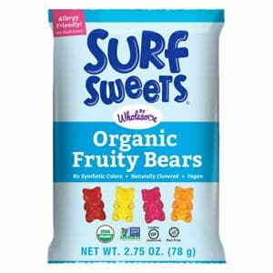 Surf Sweets Organic Fruity Bears, 2.75 OZ
 | Pack of 12 - PlantX US