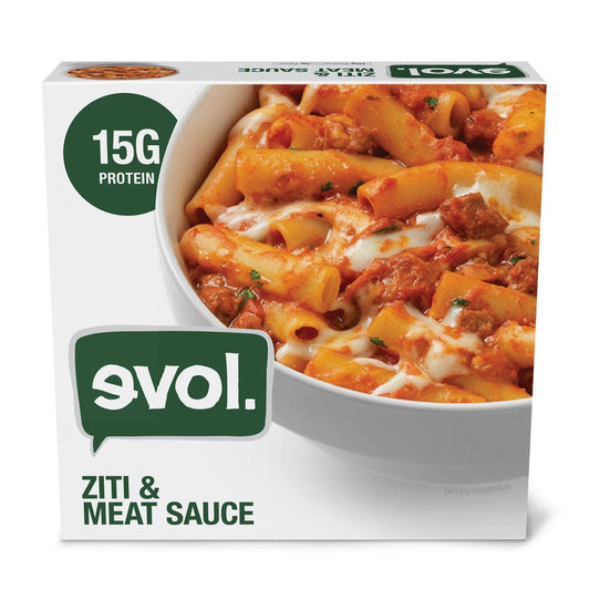 EVOL - Ziti Bolognese Pasta Bowl 9OZ ( Pack of 8)