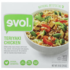 EVOL - Teriyaki Chicken 9OZ ( Pack of 8)