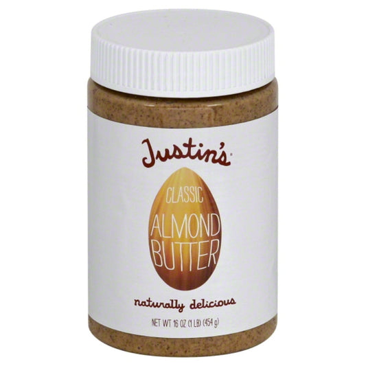 JUSTINS - Classic Almond Butter 16OZ ( Pack of 6)