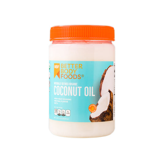 BETTERBODY - Organic Refined Coconut Oil 28OZ ( Pack of 6)