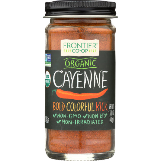 FRONTIER HERB - 30HU Cayenne Pepper 1.7OZ ( Pack of 1)