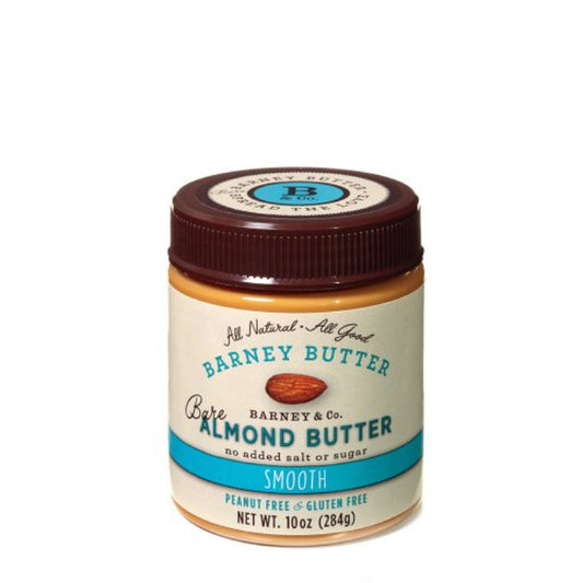 BARNEY BUTTER - Smooth Almond Butter 10OZ ( Pack of 6)