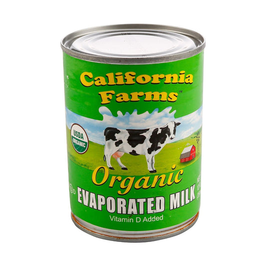 CALIFORNIA FARM - Evaporated Milk Organic 12FO ( Pack of 12)