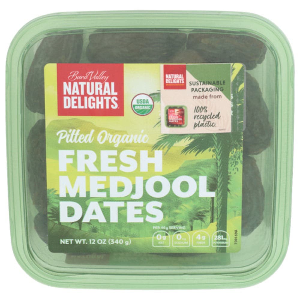 Bard Valley - Natural Delights Pitted Organic Fresh Dates Medjool