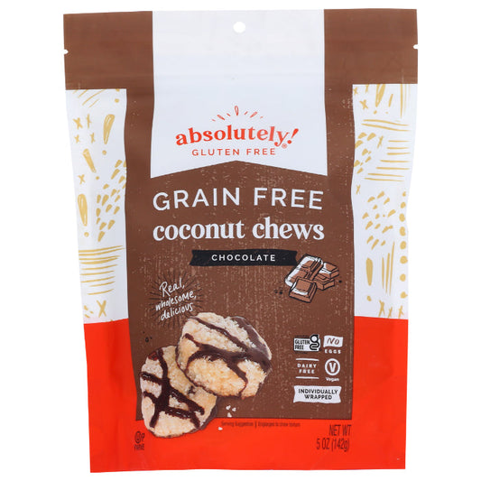 ABSOLUTELY GLUTEN FREE CHEWS COCONT W COCOA N 5 OZ - Pack of 12