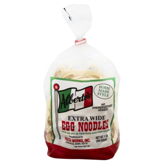 ALBERTOS NOODLE EGG XWIDE 16 OZ - Pack of 6