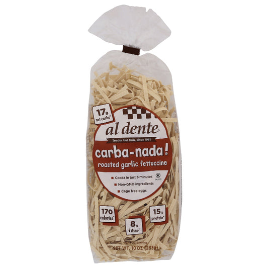 AL DENTE PASTA FTTCCNE LC RSTD GARLIC 10 OZ - Pack of 6