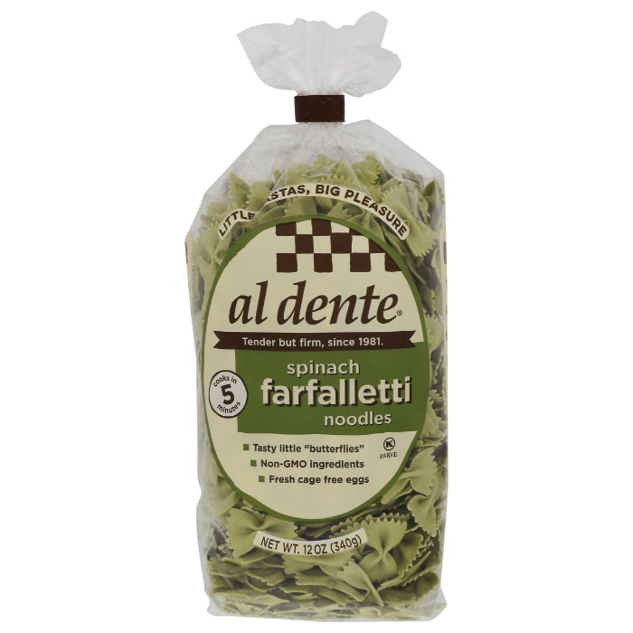 AL DENTE PASTA SPNCH FARFALLETTI 12 OZ - Pack of 6