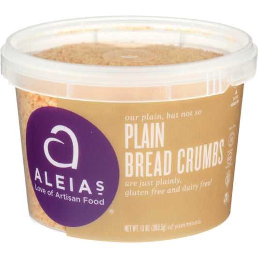 ALEIAS BREAD CRUMBS PLAIN GF 13 OZ - Pack of 12