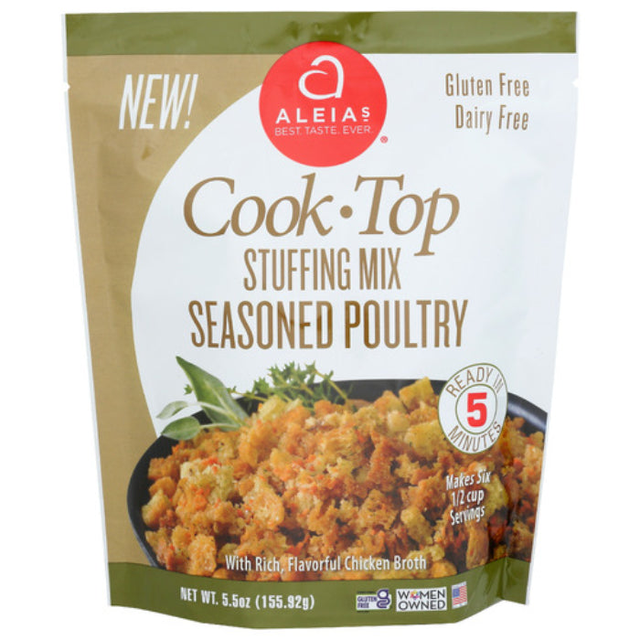 ALEIAS SUTFFING POULTRY SEASONED 5.5 OZ - Pack of 6