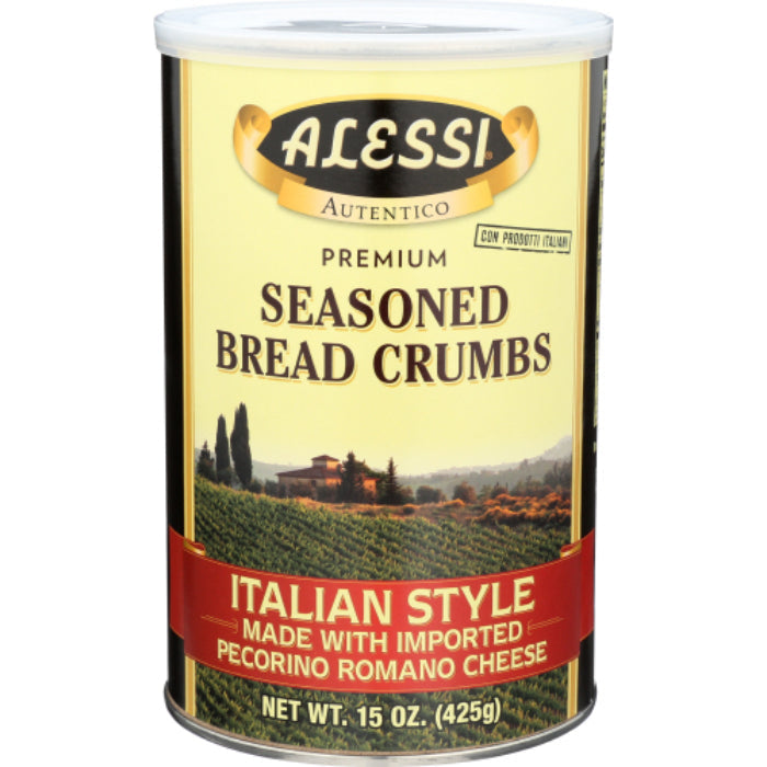 ALESSI BREAD CRUMBS ITALIAN 15 OZ - Pack of 6