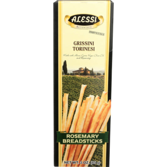 ALESSI BREADSTICK ROSEMARY 3 OZ - Pack of 12