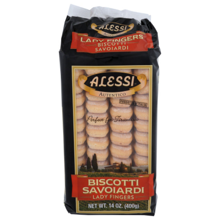 ALESSI COOKIE LDY FNGR SAVOIARDI 14 OZ - Pack of 10