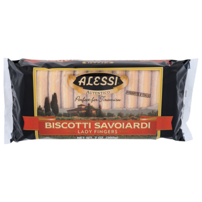 ALESSI COOKIE LDY FNGR SAVOIARDI 7 OZ - Pack of 12