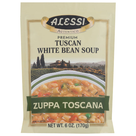 ALESSI MIX SOUP TUSCAN BEAN 6 OZ - Pack of 6