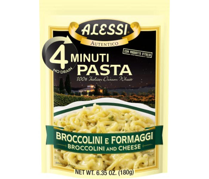 ALESSI PASTA BRCCOLI E FORMAGGI 6.35 OZ - Pack of 6