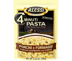 ALESSI PASTA PORCINI E FORMAGGI 6.35 OZ - Pack of 6