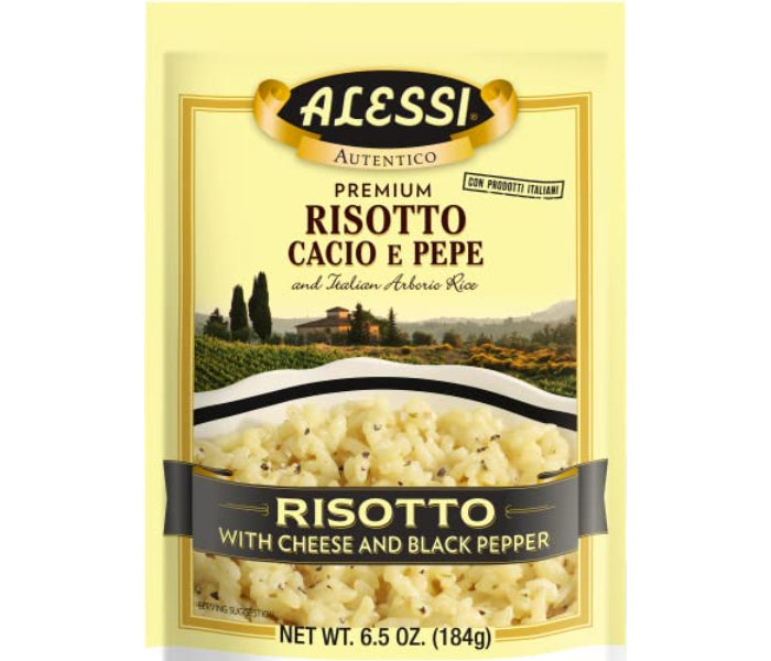 ALESSI RISOTTO CACIO E PEPE 6.5 OZ - Pack of 6