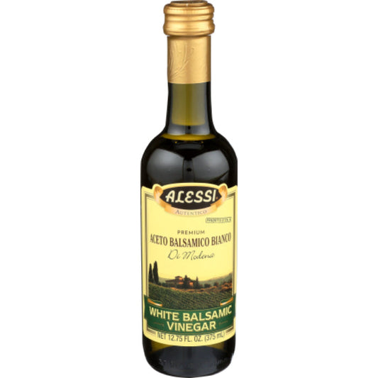 ALESSI VINEGAR BALSAMIC WHITE 12.75 OZ - Pack of 6