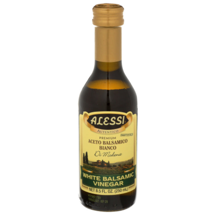 ALESSI VINEGAR BALSAMIC WHITE 8.5 OZ - Pack of 6