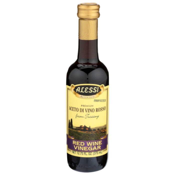 ALESSI VINEGAR WINE RED 12.75 OZ - Pack of 6