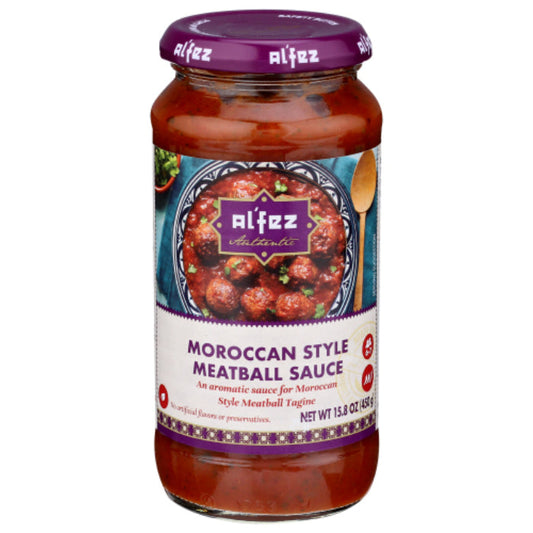 AL FEZ SAUCE MOROCCAN MEATBALL 15.8 OZ - Pack of 6