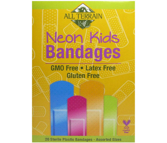 ALL TERRAIN BANDAGE KID NEON 20 PC - Pack of 3