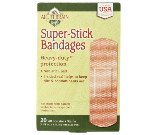 ALL TERRAIN BANDAGES SUPER STICK 20 PC - Pack of 1