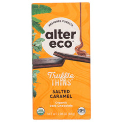 ALTER ECO CHOC BR TRFL SLT CRM ORG 2.96 OZ - Pack of 12