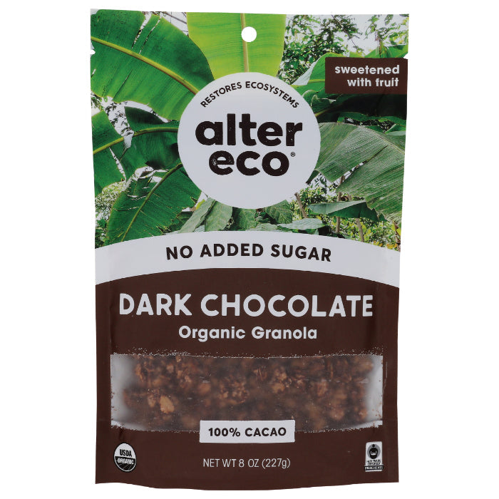 ALTER ECO GRANOLA DARK CHOCOLATE 8 OZ - Pack of 6