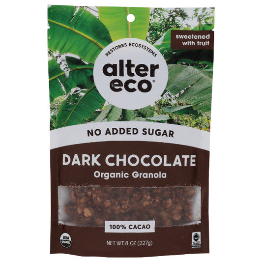 ALTER ECO GRANOLA DARK CHOCOLATE 8 OZ - Pack of 6