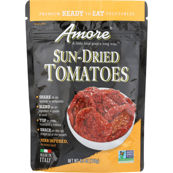 AMORE TOMATOES SUN DRIED 4.4 OZ - Pack of 10