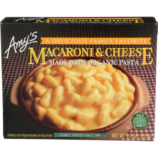 AMYS ENTREE MAC & CHS 9 OZ - Pack of 12