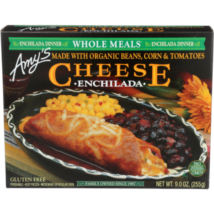 AMYS MEAL ENCHLDA CHS GF 9 OZ - Pack of 12