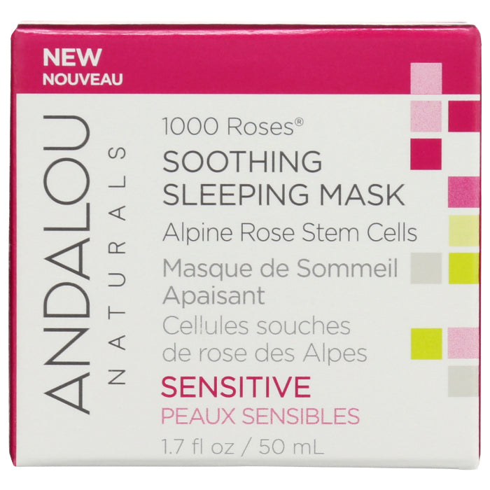 ANDALOU NATURALS MASK SLEEP ROSES SOOTHING 1.7 FO - Pack of 1