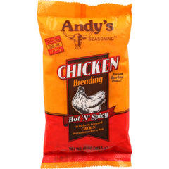 ANDYS BREADING CHCKN HOT 10 OZ - Pack of 6